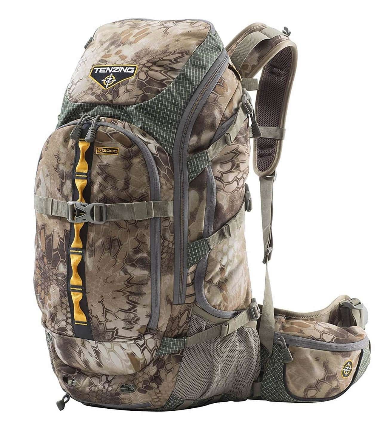 Best Bow Hunting Backpack #7 - Tenzing TZ 3000 Big Game Hunting Backpack - Front View
