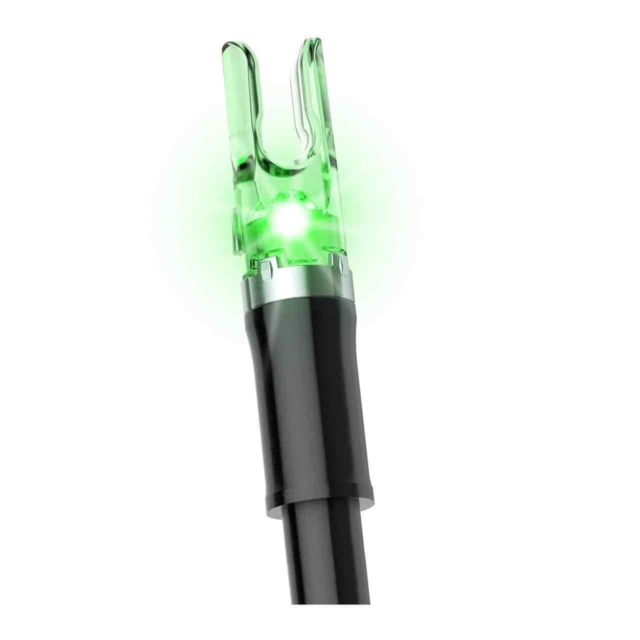 Best Lighted Nock - Clean-Shot Nock Out Lighted Nock (Green)