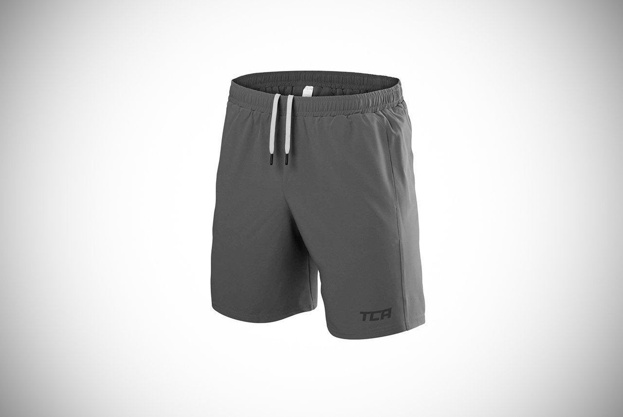 TCA Men's Natural Performance Bamboo Gym & Running Shorts with Pockets