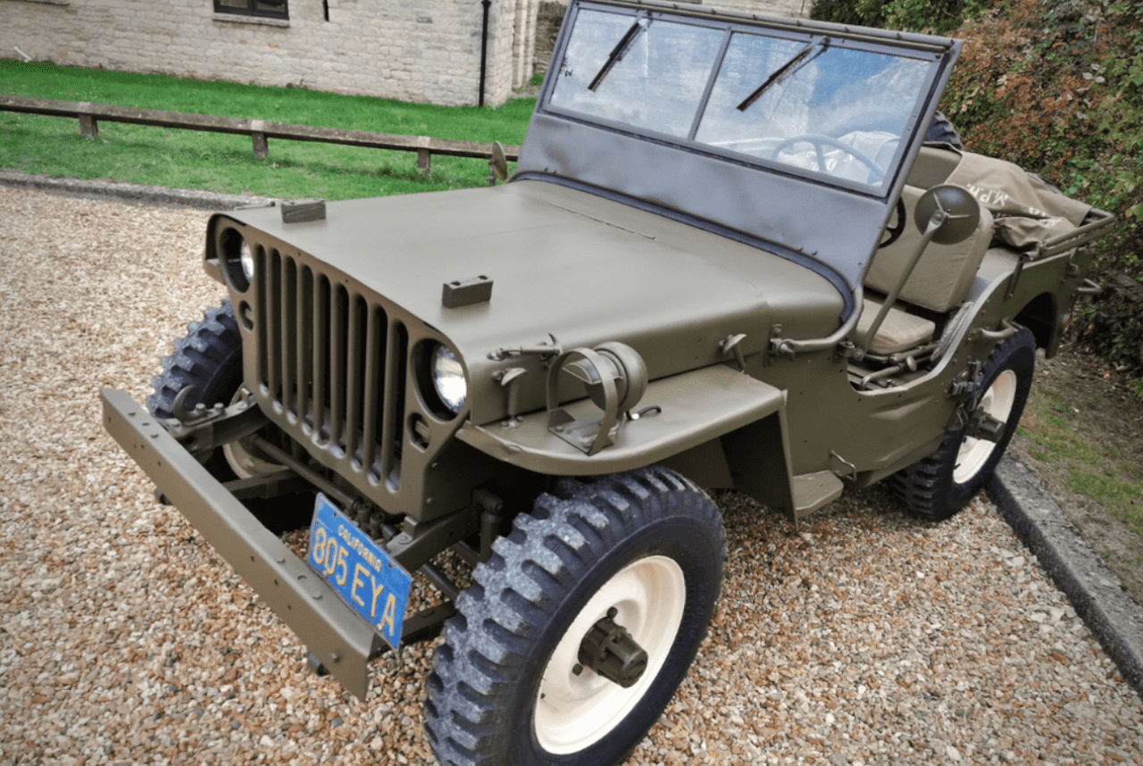 A 1945 Jeep Willys Once Owned By Steve McQueen