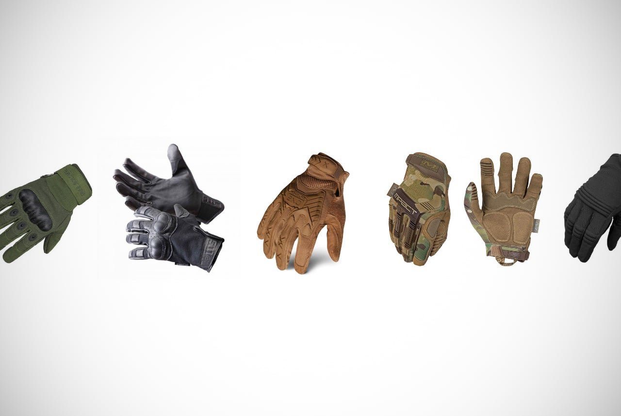 KO-GT6 Combat Gloves Full Finger Touch Screen Winter Ski & Snow Gloves for Men,The Multifunctional Super Tactical Military Gloves 