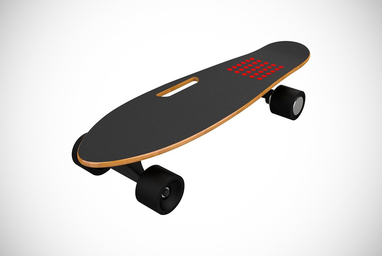 Details about   Electric Skateboard Teens Power Motor Smart Sensors Cruiser 7 Layer Maple e 207 