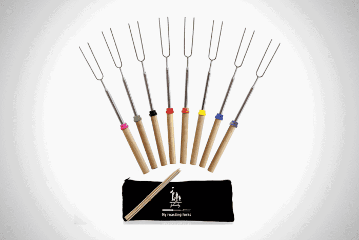 Extending Marshmallow Roasting Sticks