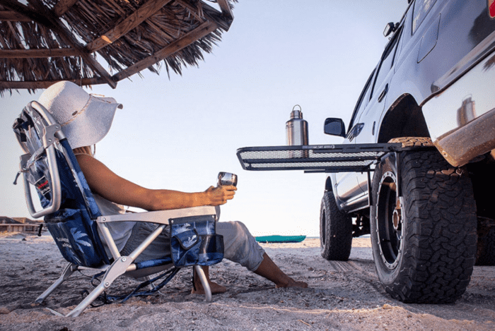 TailGater Tire Table Vehicle