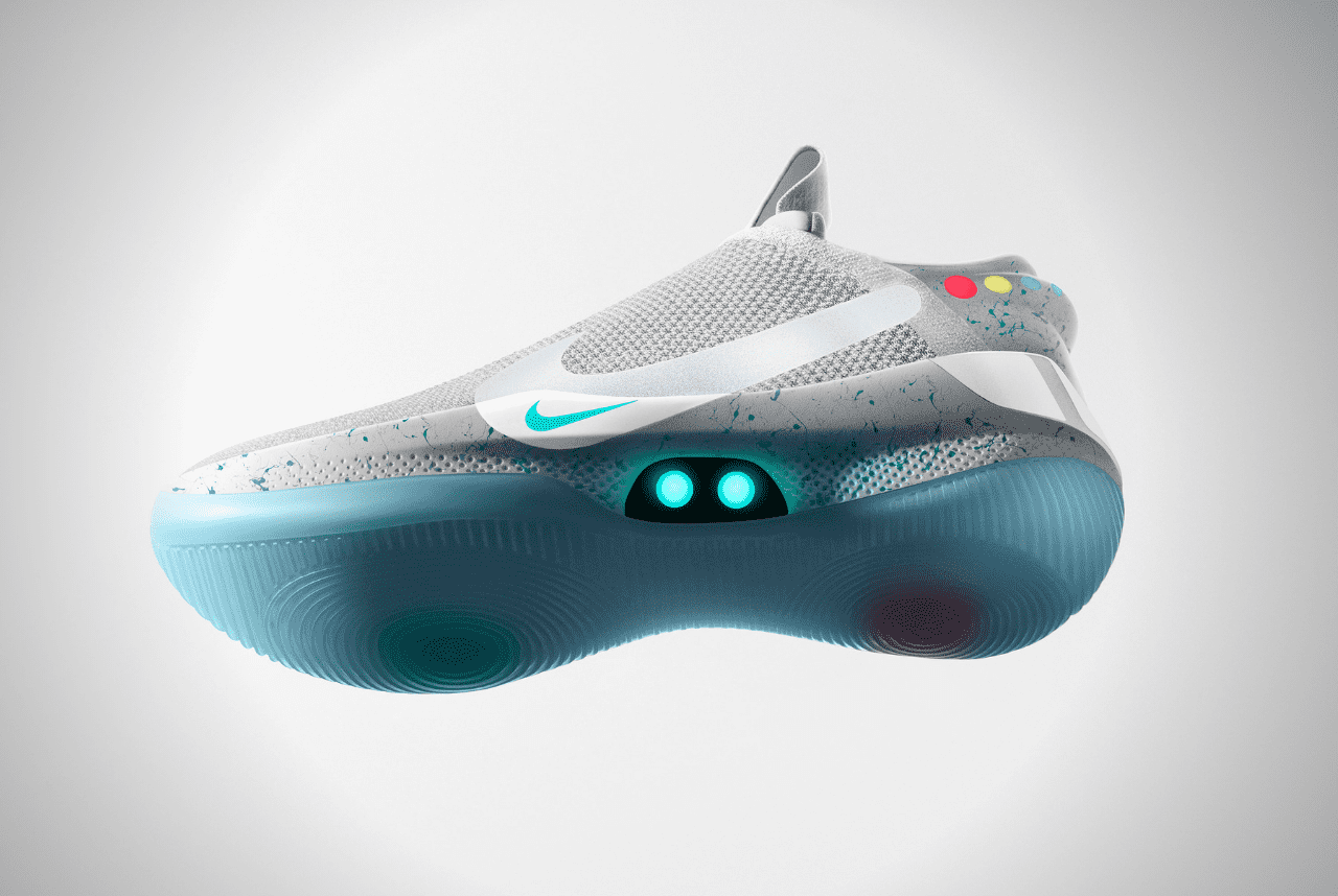 The Nike Adapt BB Wolf Grey Takes Us Back To The Future All Over 