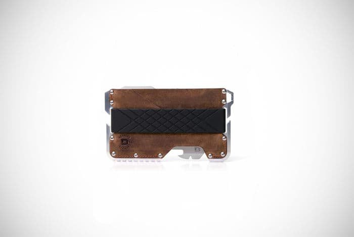 3. Dango T01 Leather Tactical EDC Wallet