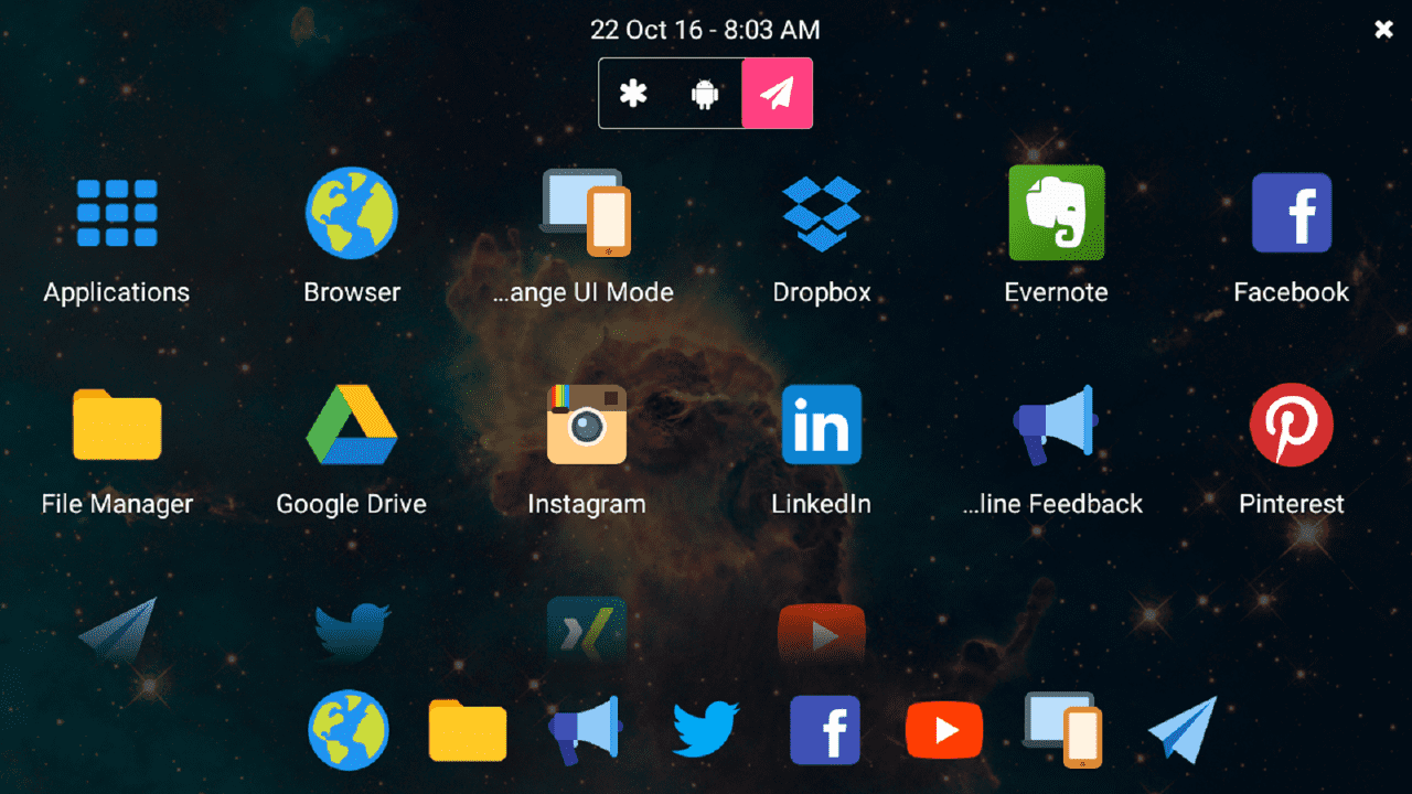 App drawer