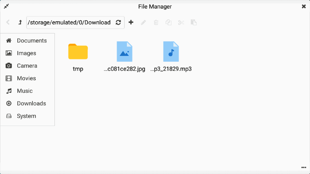 Mac Desktop Launcher File Manager