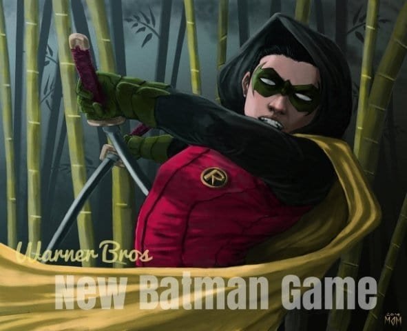 New Batman Game with Damian Wayne and Bat Cycle