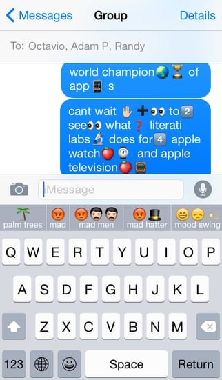 KeyMoji iPhone Emoji App