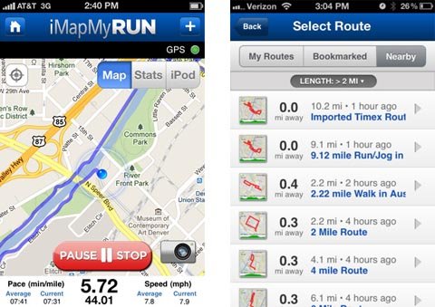 Best Fitness Apps Map My Run
