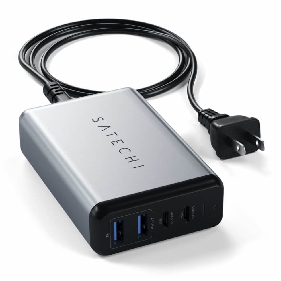 Satechi 75W Dual Type-C Travel Charger 