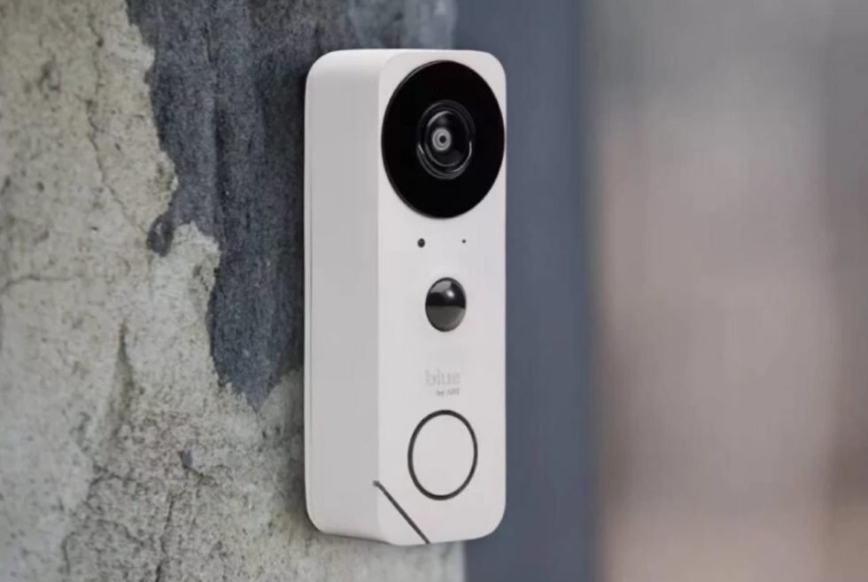 ADT Blue Doorbell Camera