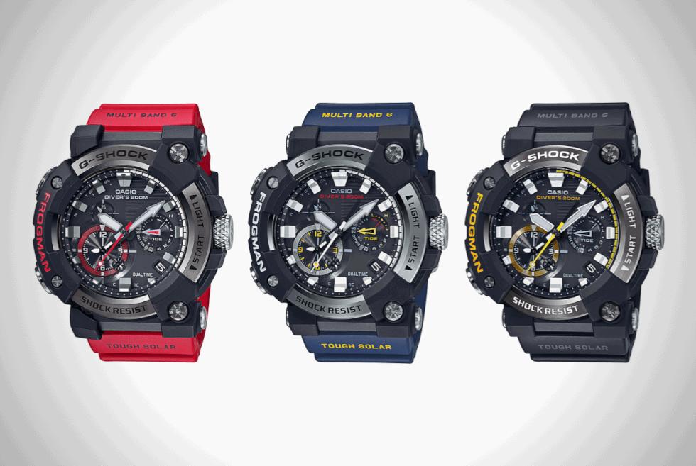 Casio G-SHOCK FROGMAN welcomes the GWF-A1000 as its first