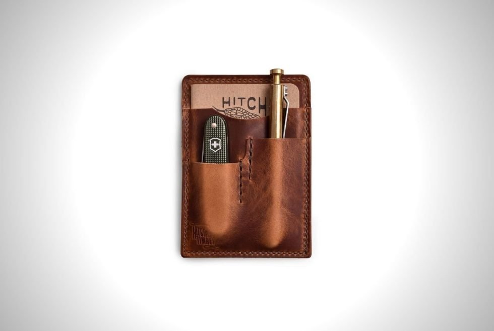 Hitch and Timber Leather Notebook Caddy 2.0