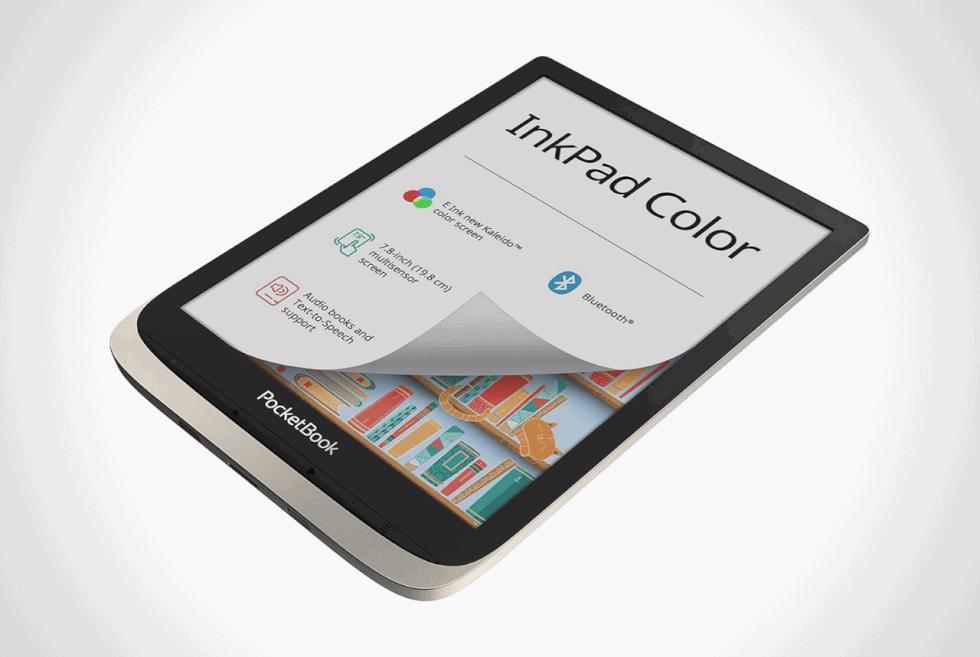 The InkPad Color e-reader from Pocketbook enhances your reading experience
