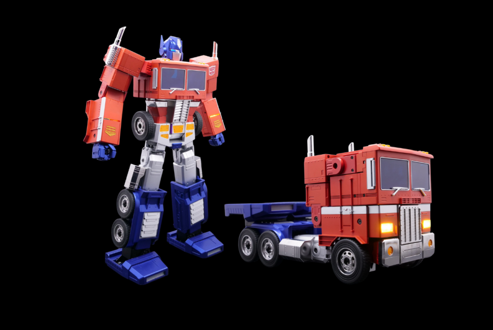 This Optimus Prime Hasbro the high-tech toy we