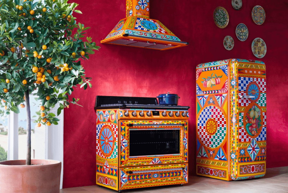 Smeg x Dolce & Gabbana livens up your kitchen with the Divina Cucina ...