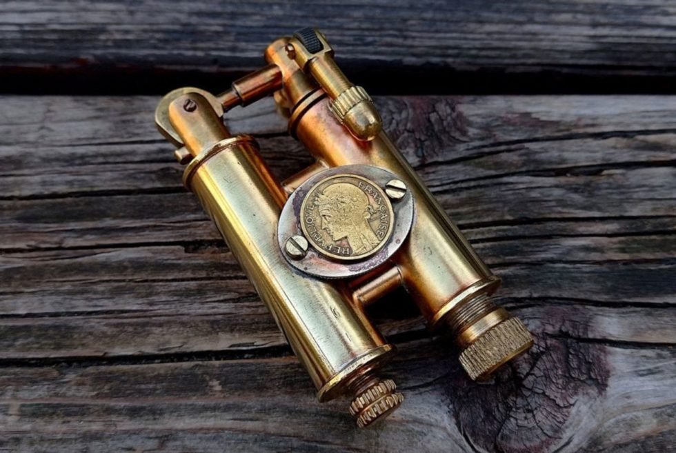 Keep The Fire With the Vintage Warm Knives Steampunk Lighter