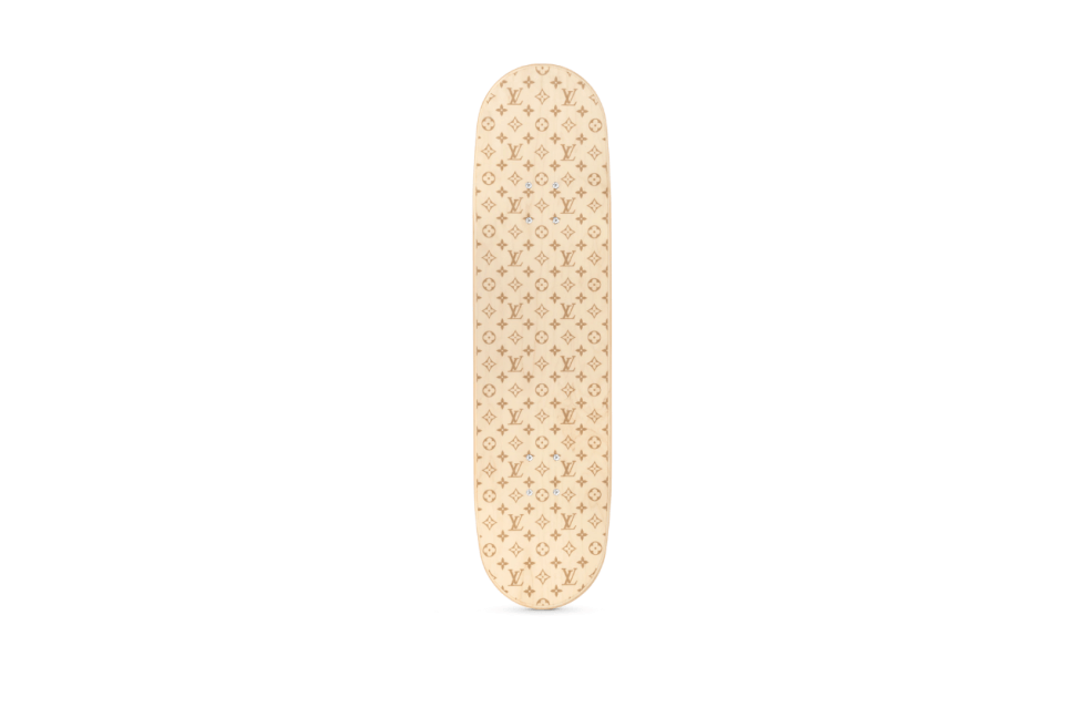 Louis Vuitton SS21 Virgil Abloh LV Monogram Skateboard 1223lv6