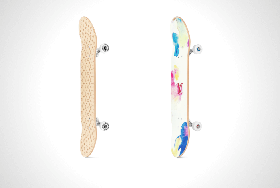 Louis Vuitton x Virgil Abloh Watercolor Skateboard, myGemma