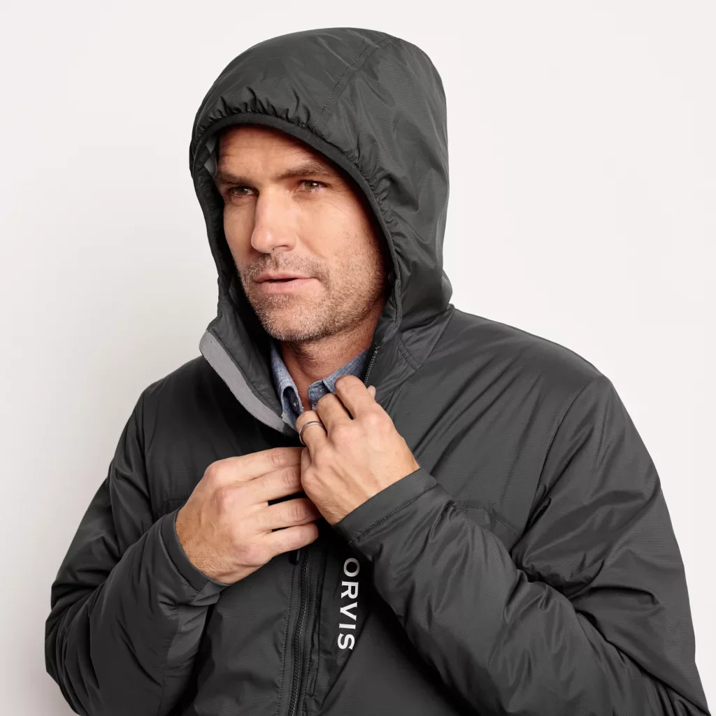 Don't Let The Rain Ruin Your Parade with The Orvis Pro Insulated Hoodie
