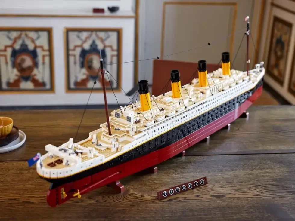 9-teiliges Magnet Set Titanic Retro Style 