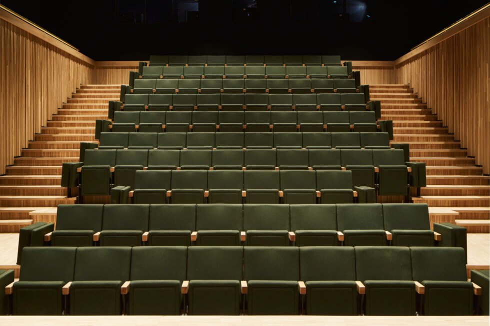 Musée Yves Saint Laurent auditorium seats