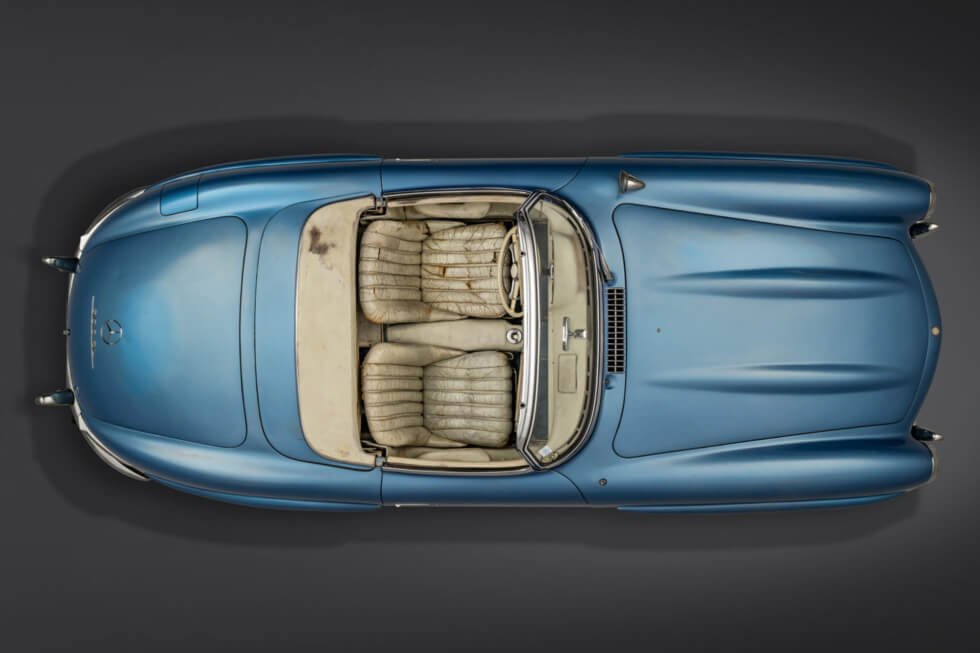1958 Mercedes-Benz 300 SL Roadster top