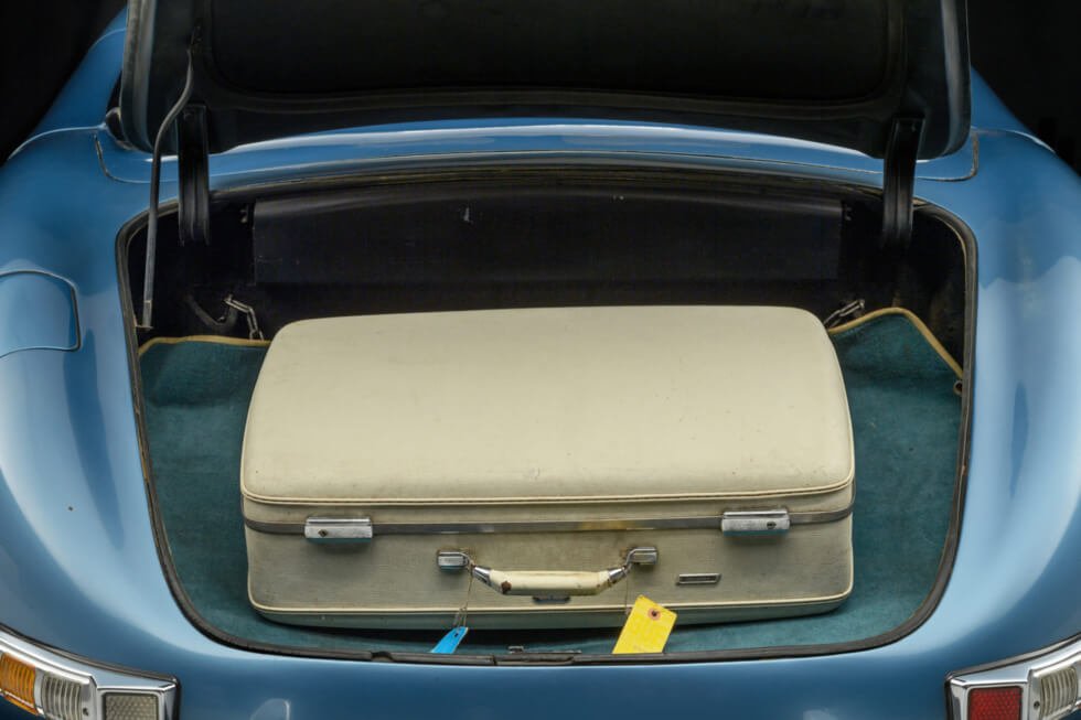 1958 Mercedes-Benz 300 SL Roadster luggage