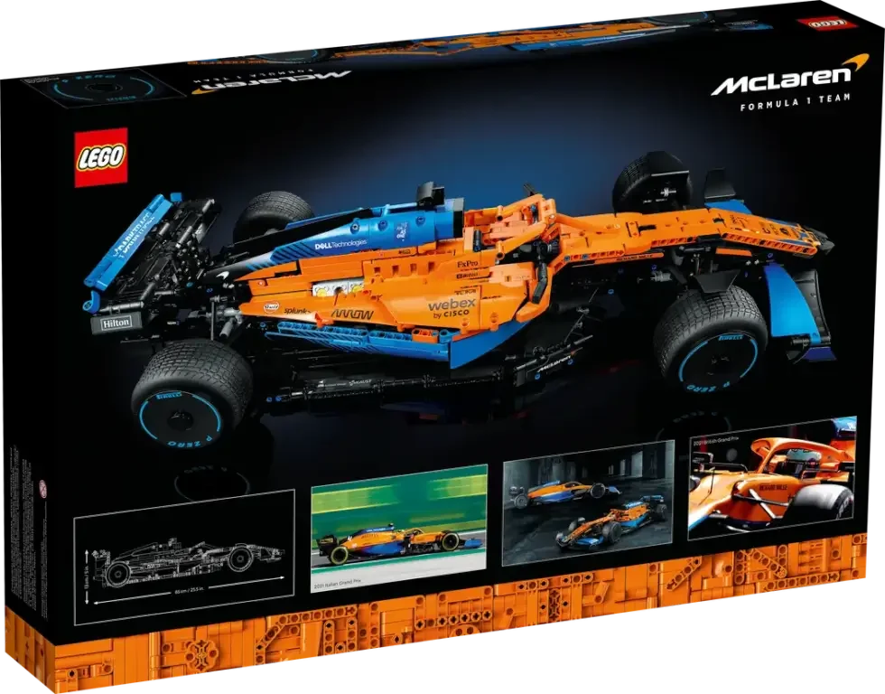 McLaren Formula 1 Box Back