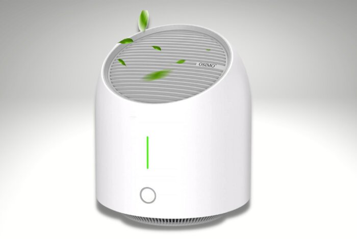Jollyjitts Portable Desktop Plant Air Purifier Ionizer for Office Living Room Bedroom Kitchen Kids Room