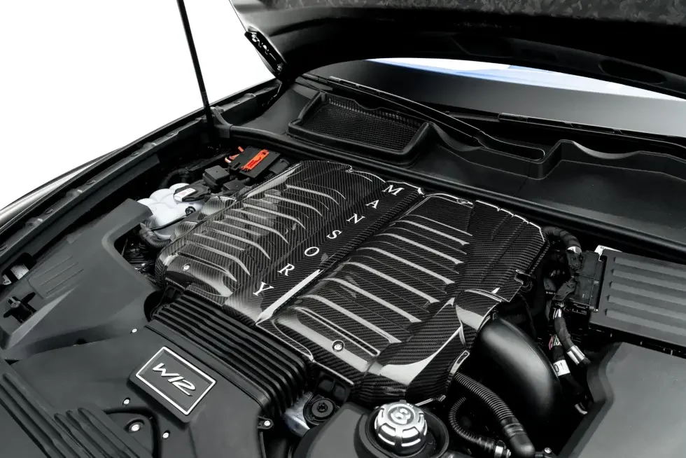 Bentayga Speed W12 engine cover