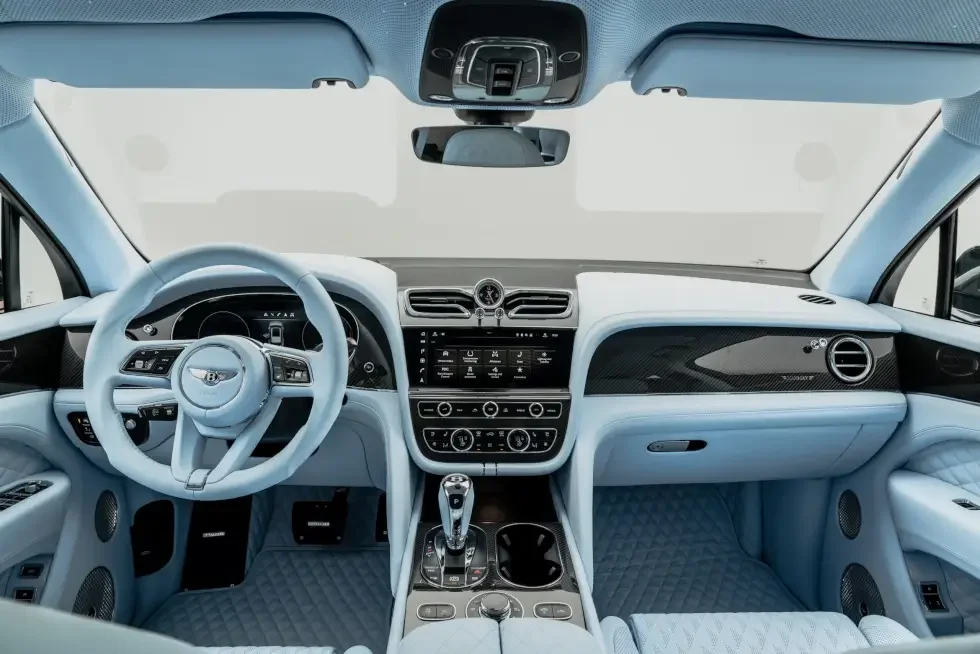 Bentayga Speed W12 interior