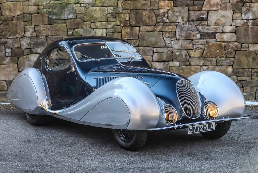 This Rare 1937 Talbot-Lago T150-C-SS Teardrop Coupe Just Sold For $13.4 ...