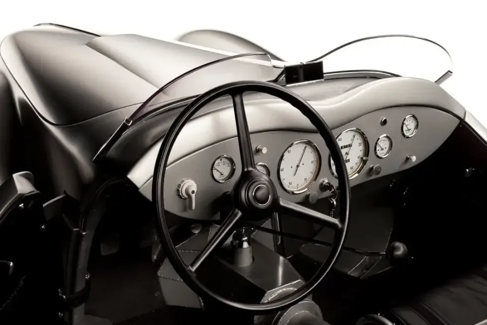 1940 BMW 328 steering wheel