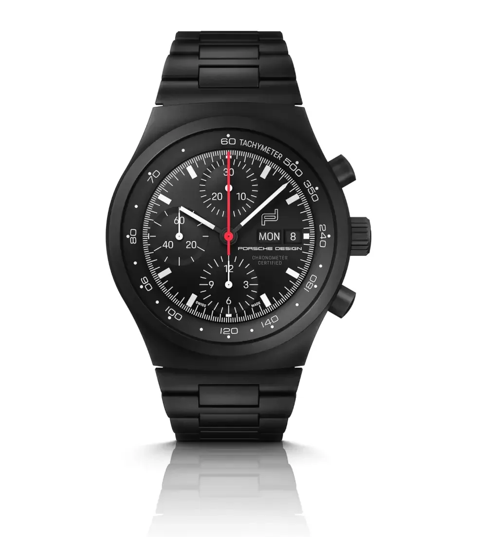 Chronograph 1 All Black Front