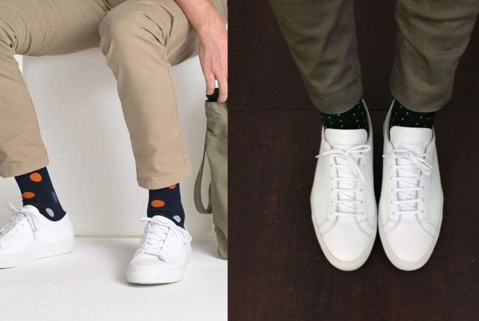 How To Wear Black Socks With White Shoes In Style 2024 