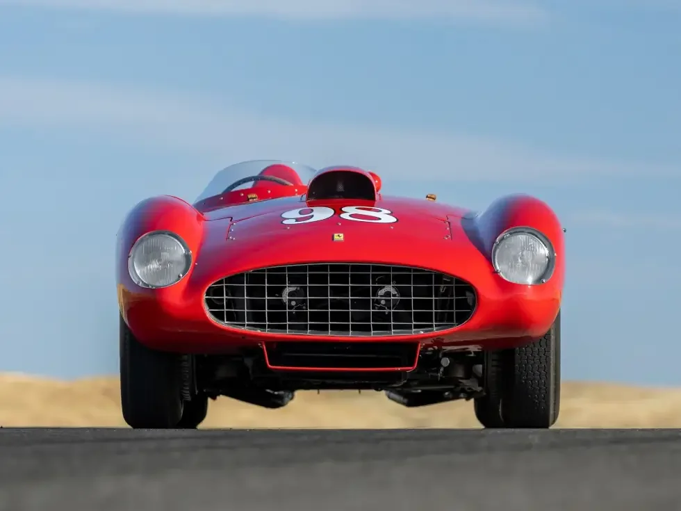 1955 Ferrari 410 Sport front