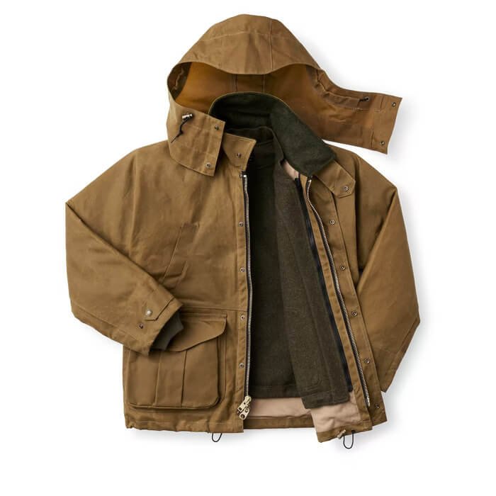 Any Outdoorsman Deserves Filson's Tin Cloth Field Jacket