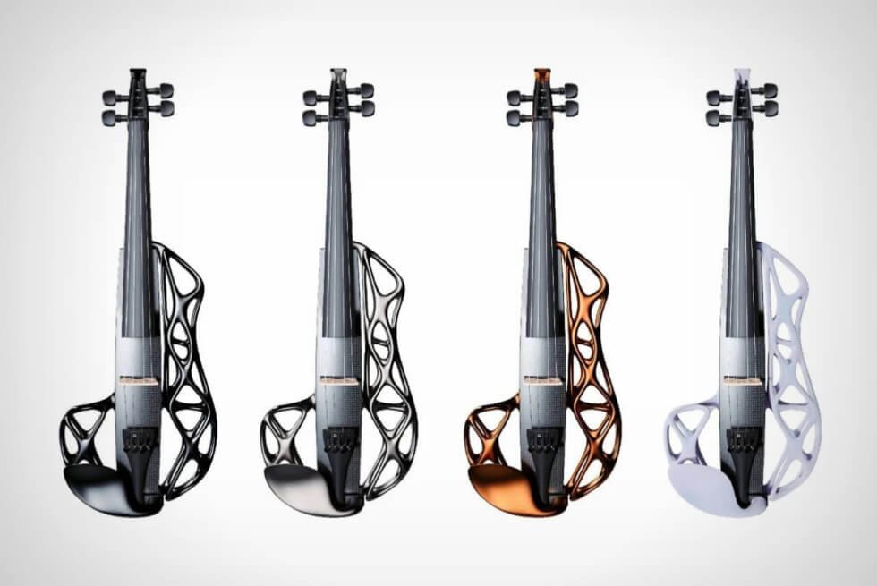 gå på arbejde Styrke Sump Karen Ultralight: A 3D-Printed Skeletal Electric Violin From Katahashi  Instruments