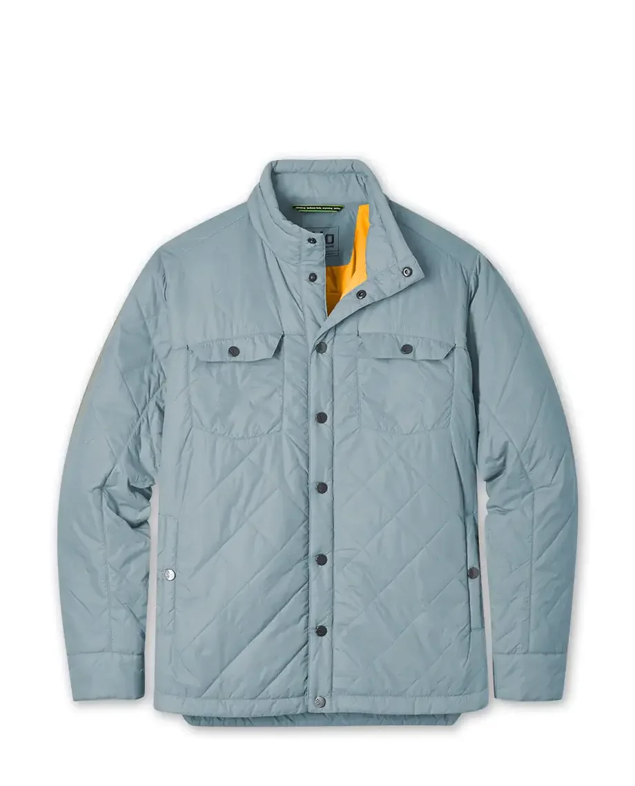 Stio Men's Skycrest Snap Shirt Offers Grab-and-go Warmth