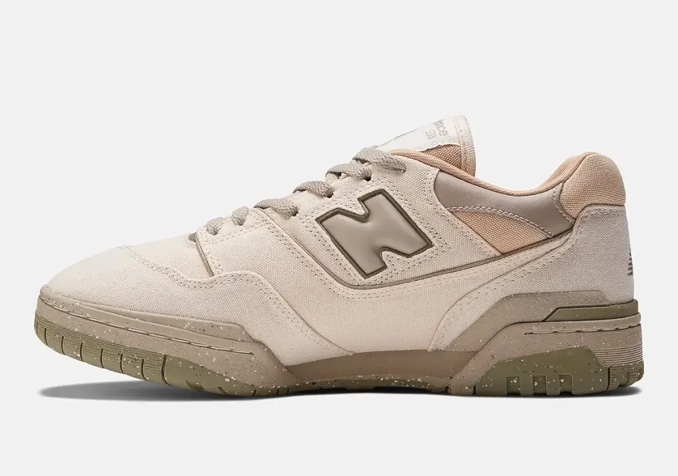 The New Balance 550 Looks With Its Canvas In 'Desert' Colors