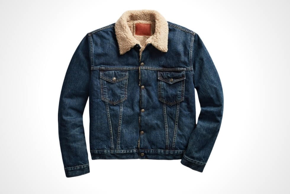 Ralph Lauren's Fleece-Lined Denim Trucker Jacket