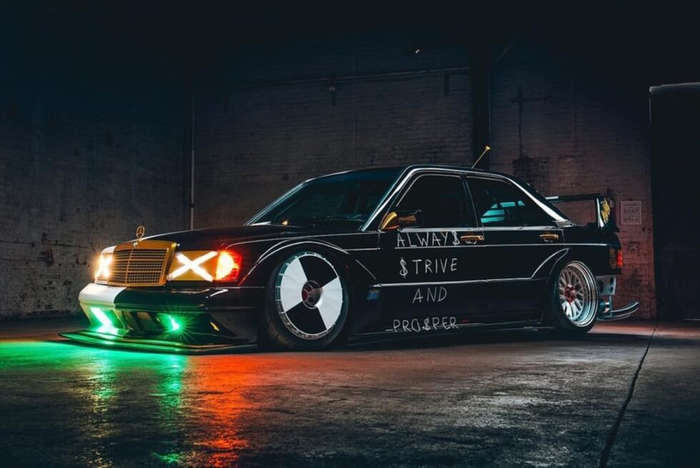 A AP Rocky Showcases His Real Life Need For Speed Unbound Mercedes 