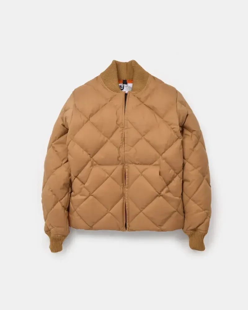 Crescent Down Works' Diagonal Quilted Sweater Is An All-Season Wear