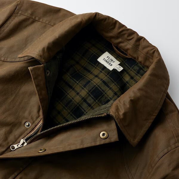 Big-Game Hunting Calls For Flint and Tinder's Flannel-Lined Waxed ...