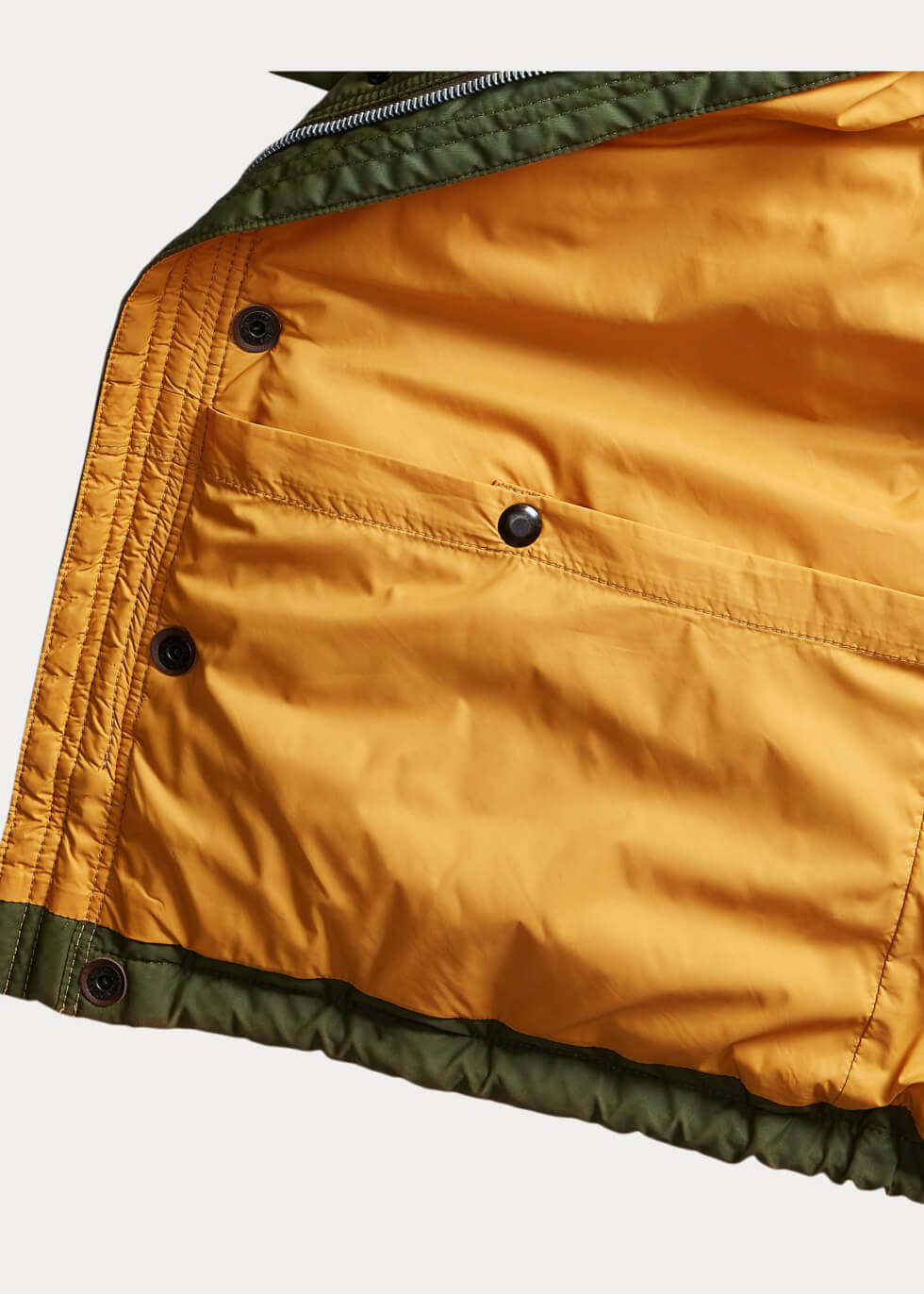 Brave The Snow With Ralph Lauren's Coated Twill Quilted Jacket