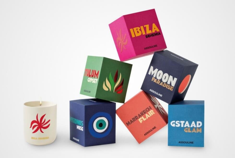 Assouline Travel From Home Candle Collection